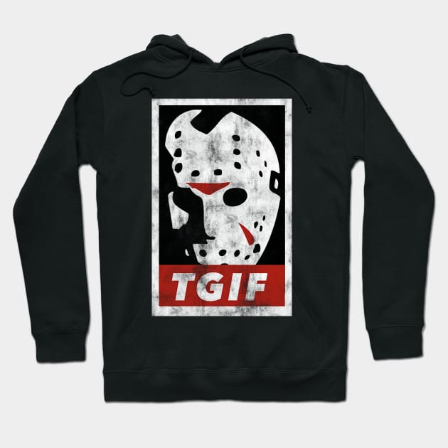 Jason TGIF Hoodie by mech4zone